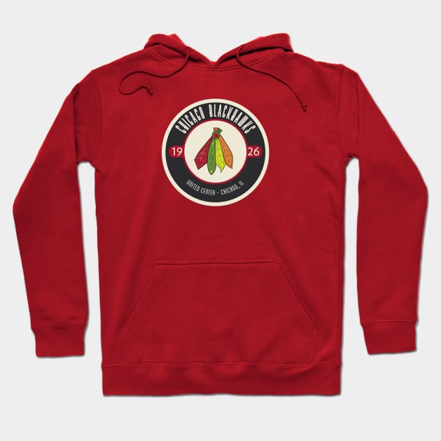 Chicago Hockey Blackhawks Hoodie by teepublic9824@ryanbott.com